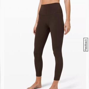 Lululemon align high rise pant 25” in French press
